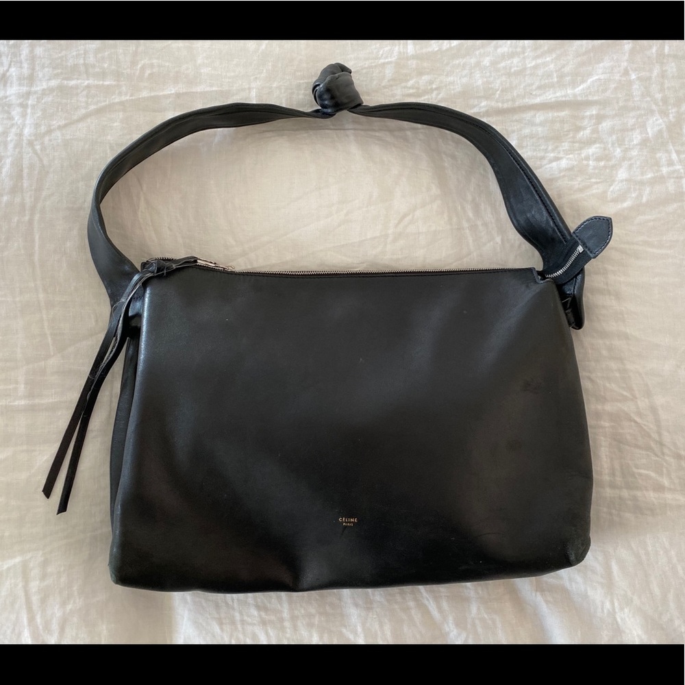 Celine phoebe philo era leather handbag